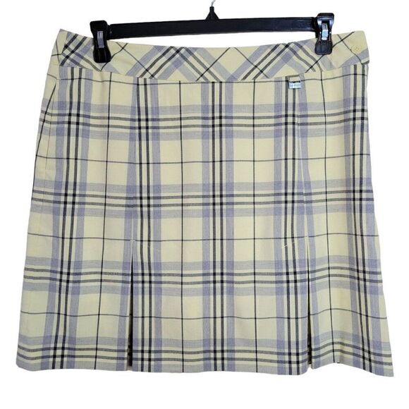 EP Pro Yellow Plaid Skort (Size 14) - Picture 1 of 4